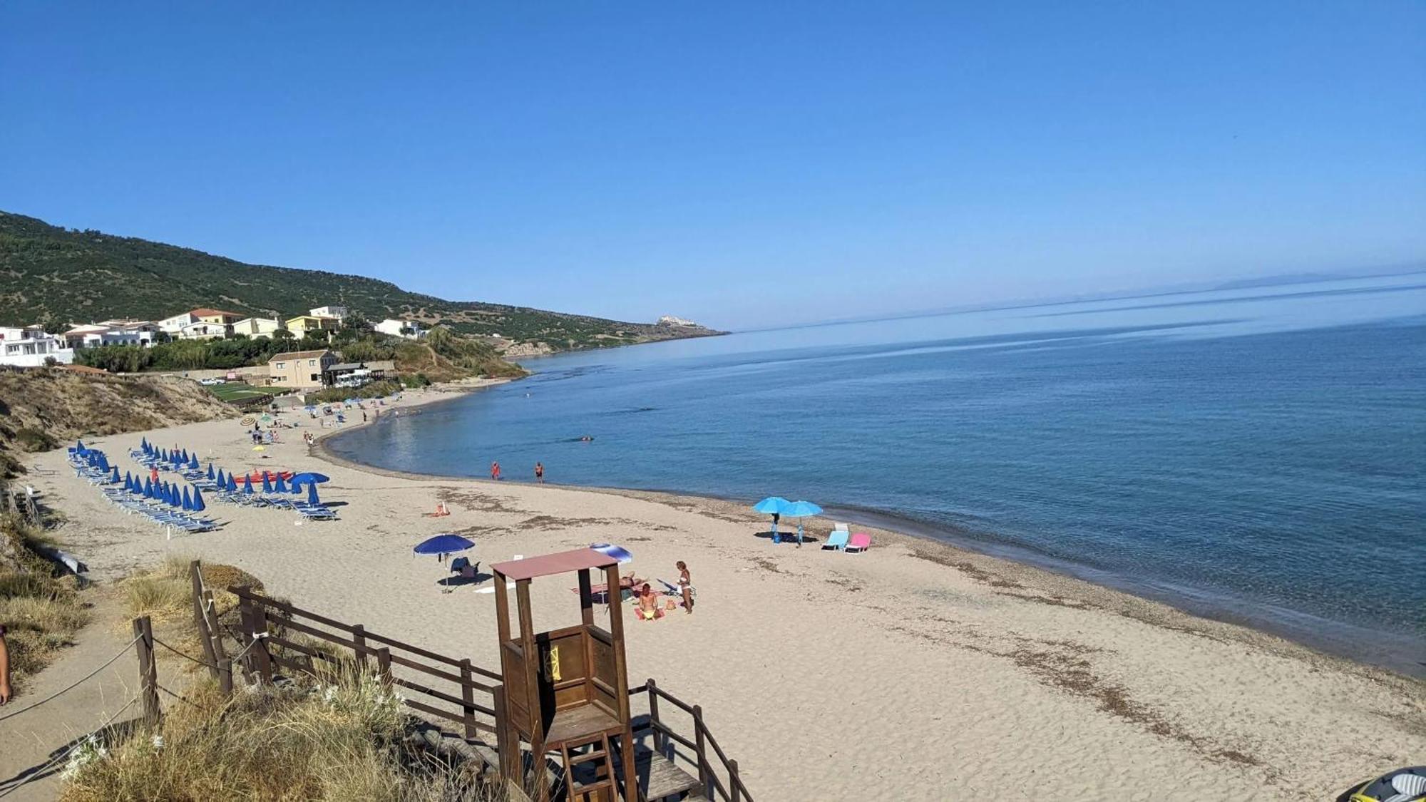 Charming House With Sea View In Valledoria Villa Exterior photo